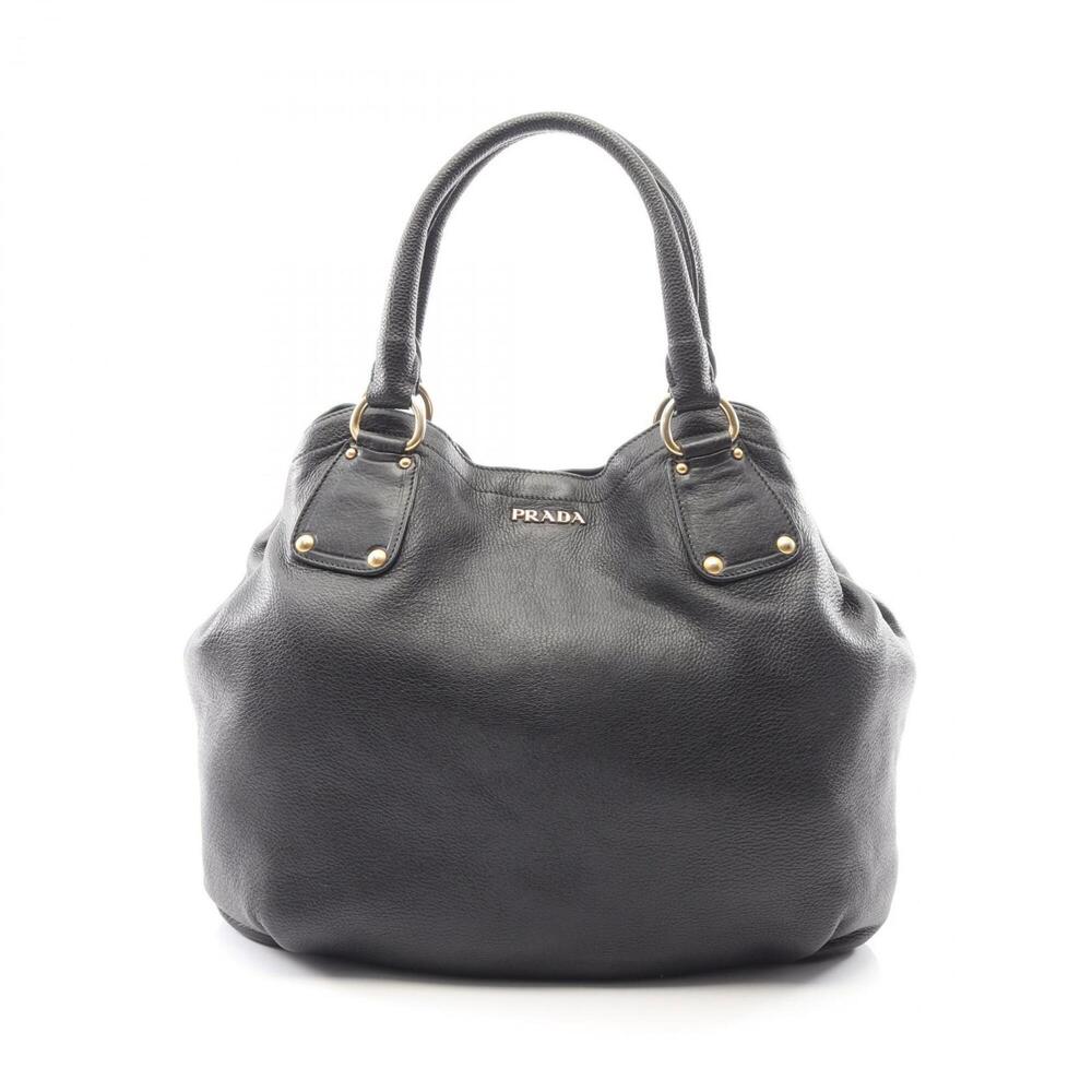 Prada PRADA Tote Bag Handbag Leather Women's Black